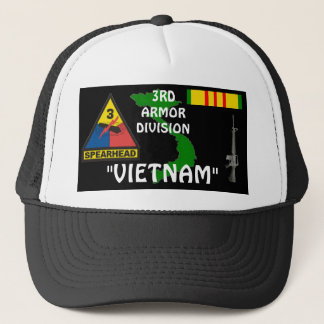 Gorra De Camionero 3ro Casquillos de la bola del veterano de Vietnam