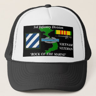 Gorra De Camionero 3ro División de infantería " roca casquillos de la