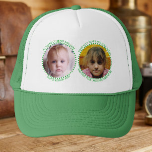 Gorra De Camionero 40º hito 'cualquier edad' foto 2 verde blanco