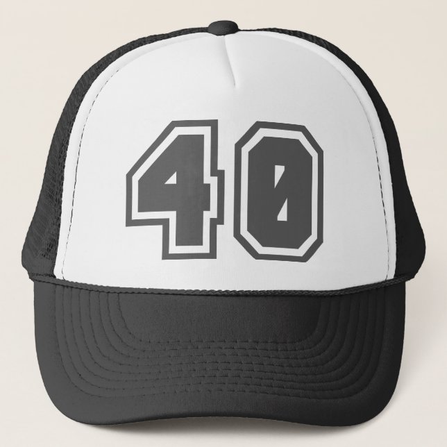 GORRA DE CAMIONERO 40 (Anverso)