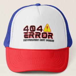 Gorra De Camionero 404 Error: no se encontró la motivación