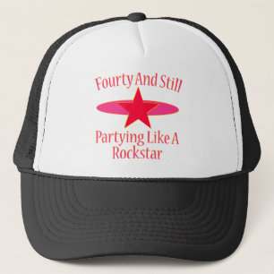 Gorra De Camionero 40.º cumpleaños