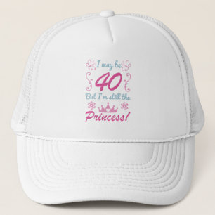 Gorra De Camionero 40.º Cumpleaños De La Princesa
