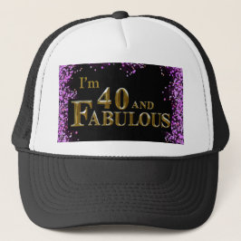 Gorra De Camionero 40 cumpleaños 
