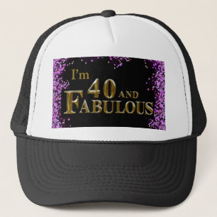 Gorra De Camionero 40 cumpleaños