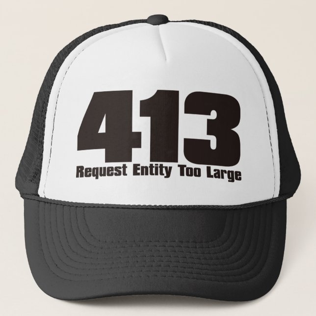GORRA DE CAMIONERO 413 (Anverso)
