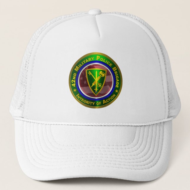 Gorra De Camionero 42.ª brigada de la policía militar (Anverso)
