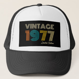 Gorra De Camionero 45.ª cosecha de cumpleaños 1977
