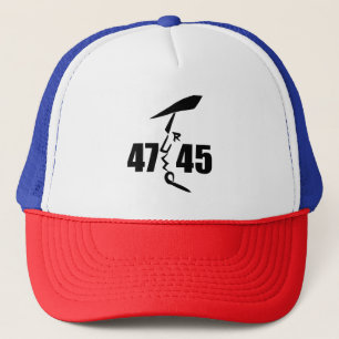 Gorra De Camionero 45 47 Trump