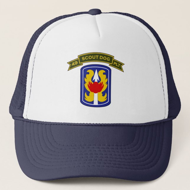 GORRA DE CAMIONERO 49.º IPSD - 199.º LIB (Anverso)