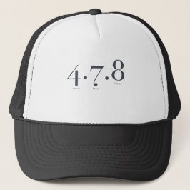 Gorra De Camionero 4 7 8 Técnica de Respiración | Medición