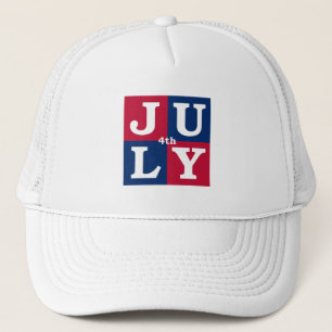 Gorra De Camionero 4 de julio