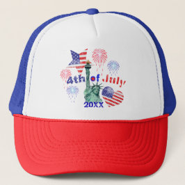 Gorra De Camionero 4 de julio