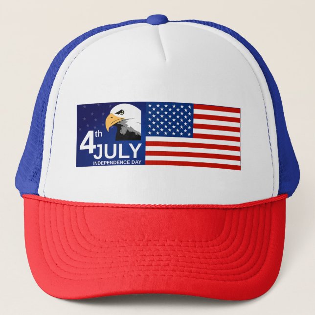 Gorra De Camionero 4 de julio (Anverso)