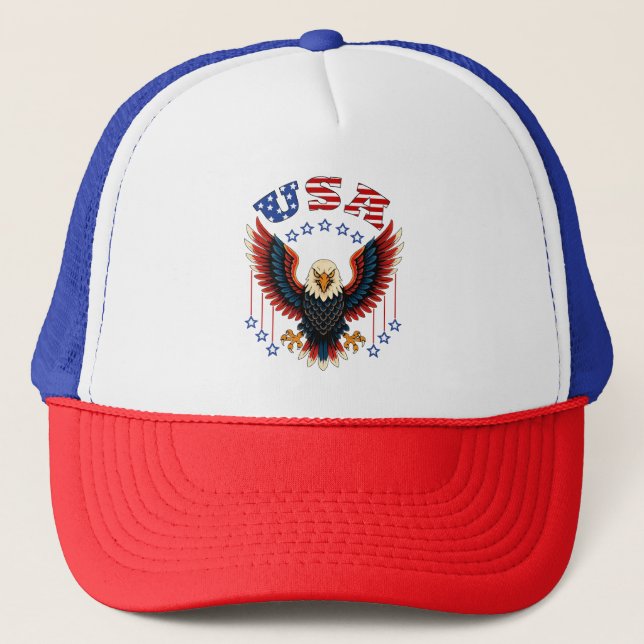 Gorra De Camionero 4 de julio (Anverso)