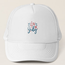 Gorra De Camionero 4 de julio