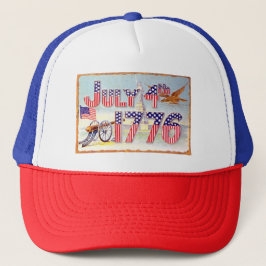 Gorra De Camionero 4 DE Julio De 1776