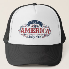 Gorra De Camionero 4 de julio de 1776 