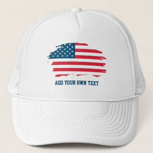 Gorra De Camionero 4 de julio Día de la Independencia de la Bandera 
