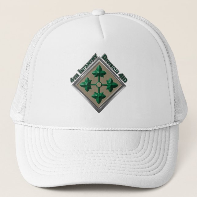 Gorra De Camionero 4ta División de Infantería   (Anverso)