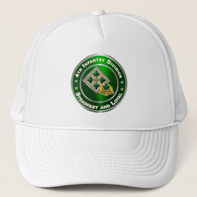 Gorra De Camionero 4ta División de Infantería (Anverso)
