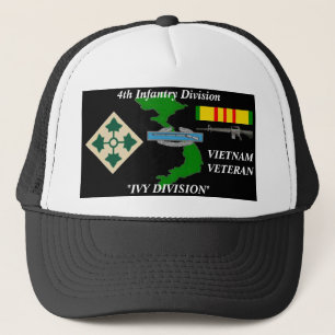 Gorra De Camionero 4to Casquillos de la bola DIVISIÓN de la HIEDRA"