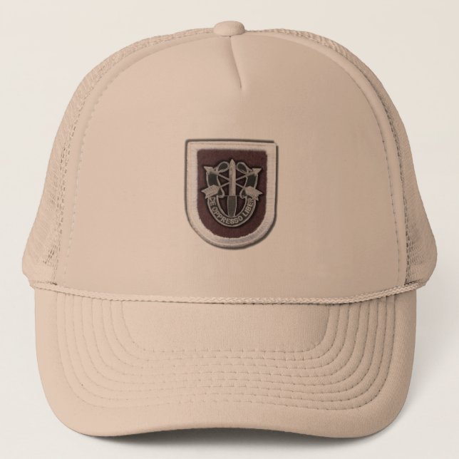 Gorra De Camionero 5º grupo de fuerzas especiales iraq fort campbell  (Anverso)