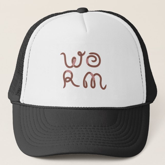 Gorra De Camionero 5000Red Worms (Anverso)