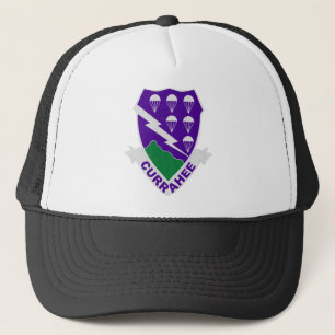 Gorra De Camionero 506o Insignias CURRAHEE del regimiento de