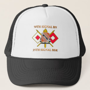 GORRA DE CAMIONERO 50.ª BATTALIÓN DE SEÑALES 35ª BRIGADA DE SEÑA