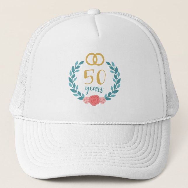 Gorra De Camionero 50.º aniversario (Anverso)