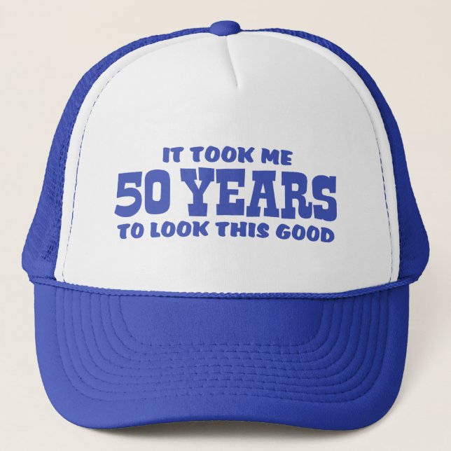 Gorra De Camionero 50.º cumpleaños (Anverso)