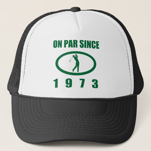 Gorra De Camionero 50 Aniversario del Golf Lover 1973 (Anverso)