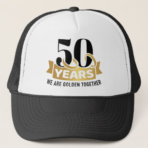 Gorra De Camionero 50 años de boda de oro juntos