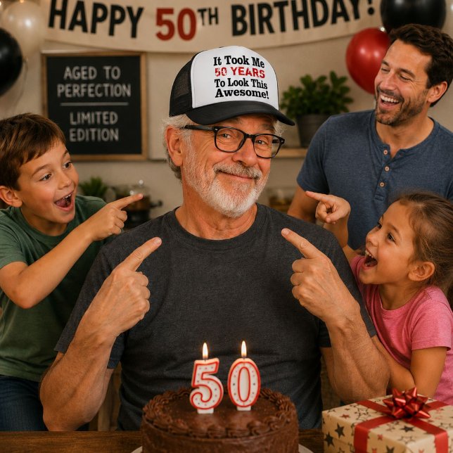 Gorra De Camionero 50 Años Para Verse Tan Increíble Cumpleaños Divert (Subido por el creador)