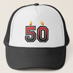 Gorra De Camionero 50.o Fiesta de cumpleaños