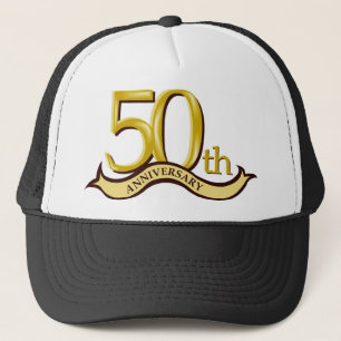 Gorra De Camionero 50.o regalo personalizado del aniversario