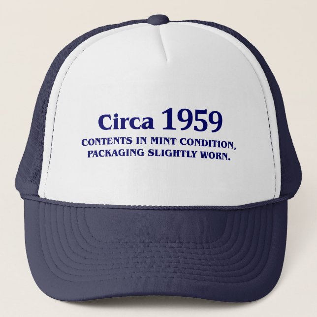 Gorra De Camionero ¡50.os regalos de cumpleaños para la venta! (Anverso)