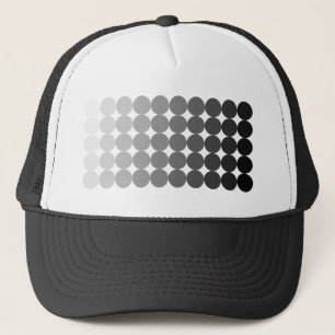 Gorra De Camionero 50 sombras de círculos grises