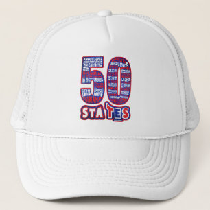 GORRA DE CAMIONERO 50 STATES USA