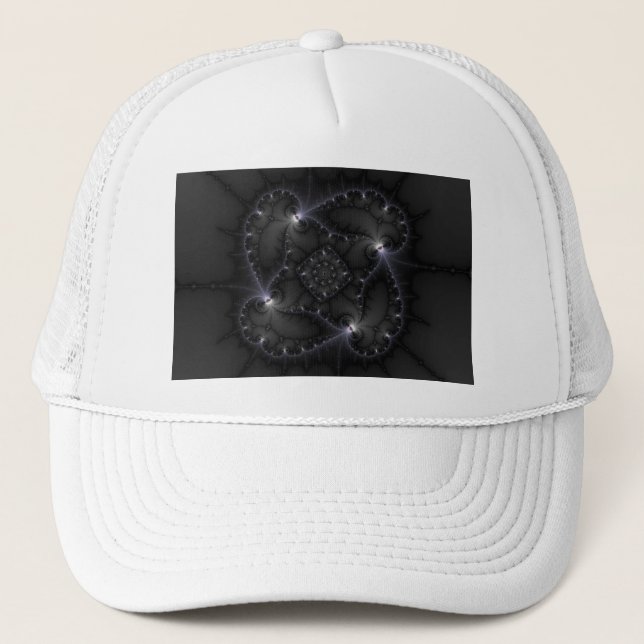 Gorra De Camionero 50 Tonos Gris - Arte Fractal (Anverso)