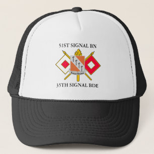 GORRA DE CAMIONERO 51.ª BATTALIÓN DE SEÑALES 35ª BRIGADA DE SEÑA