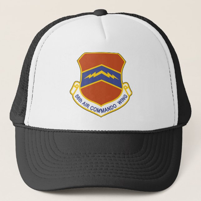 Gorra De Camionero 56.º ala de mando aéreo (ACW) (Anverso)