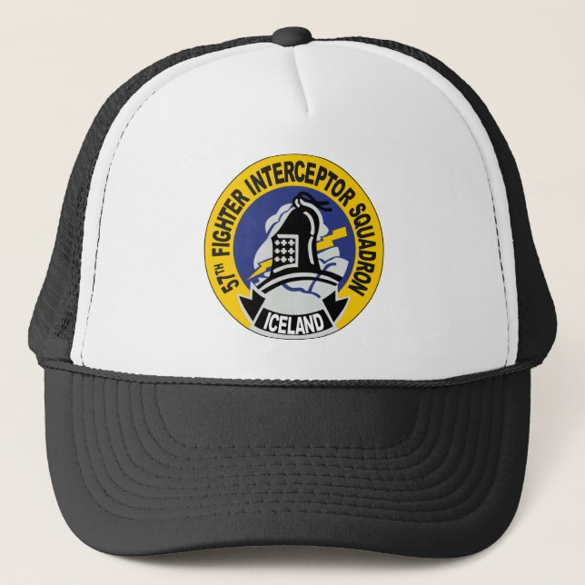 Gorra De Camionero 57.o Escuadrilla del interceptor de combatiente (Anverso)