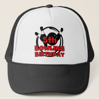 Gorra De Camionero 5.ª bolera camisetas y regalos de cumpleaños