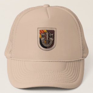Gorra De Camionero 5.º grupo de fuerzas especiales escudo flash vietn