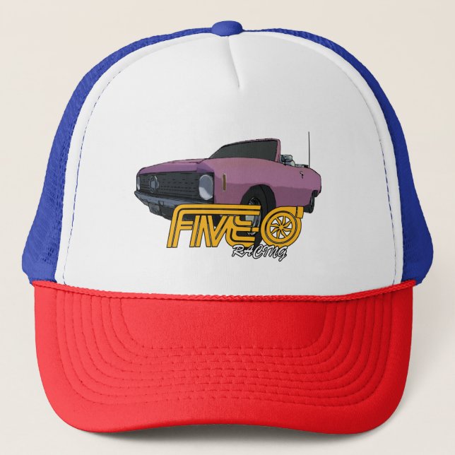 Gorra De Camionero 5.0 Rosa (Anverso)