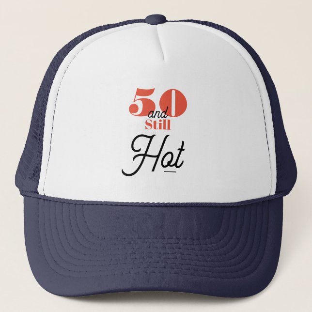 Gorra De Camionero 5O y todavía caliente (Anverso)
