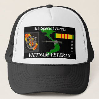 Gorra De Camionero 5to Casquillos de la bola del veterano de Vietnam