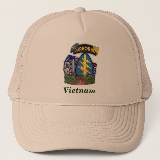Gorra De Camionero 5tos veterinarios de los veteranos de Vietnam del (Anverso)